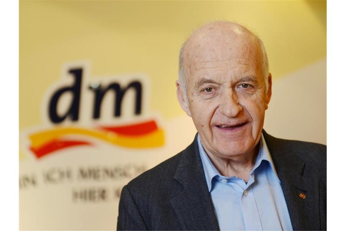 Ausnahme-Unternehmer mit Herz - Götz Werner ist tot Im Alter von 78 Jahren gestroben: Götz Werner. Foto: Uli Deck/dpa