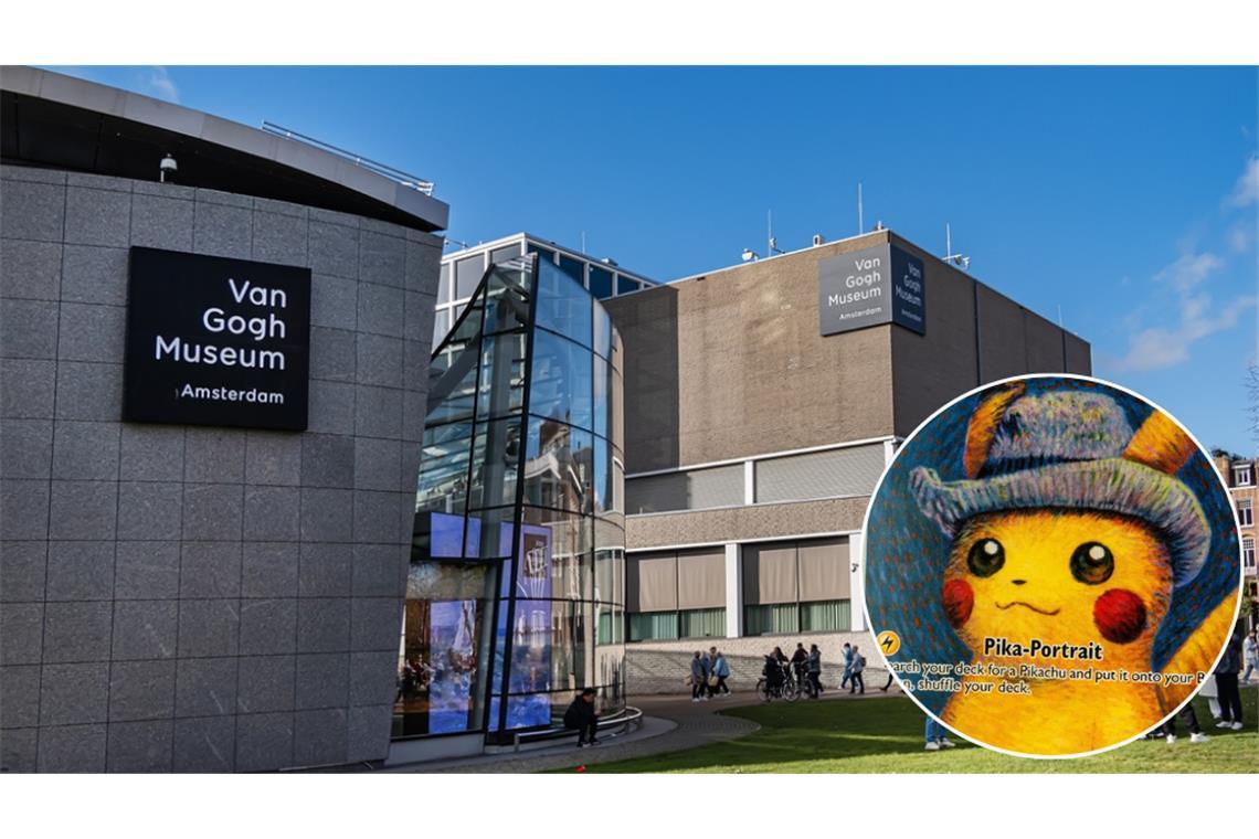 „Pikachu mit grauem Filzhut“: Die Pokémon-Karte, die ein Museum lahmlegte Im Amsterdamer Van-Gogh-Museum sorgte die Pikachu-Karte für Aufsehen.