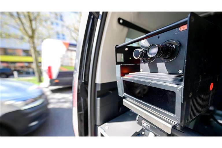 Im April findet wieder ein bundesweiter Blitzermarathon der Polizei statt. (Symbolbild)