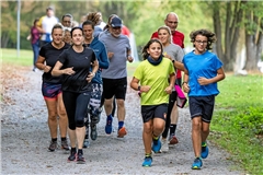 Im Backnanger Plattenwald geht es mit Laufend BKZ im September wieder los. Es ist der mittlerweile 13. Kurs. Foto: Alexander Becher