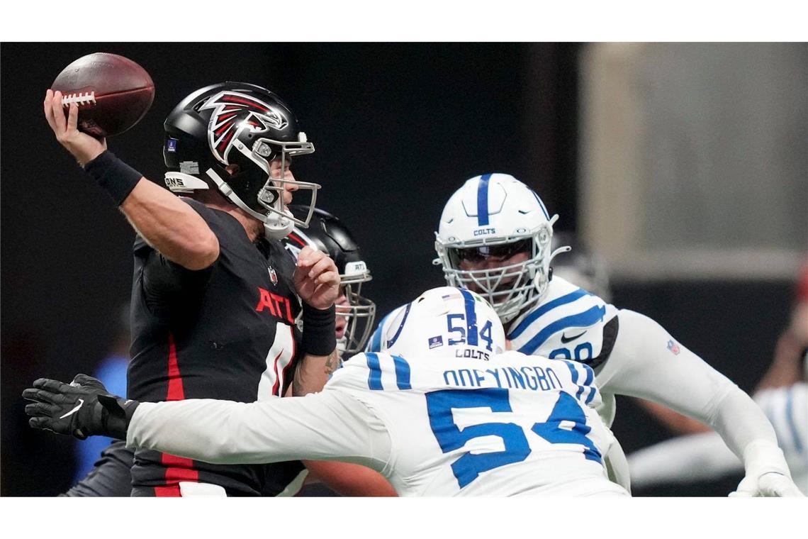 Im Berliner Olympiastadion treffen die Indianapolis Colts auf die Atlanta Falcons. (Symbolbild)