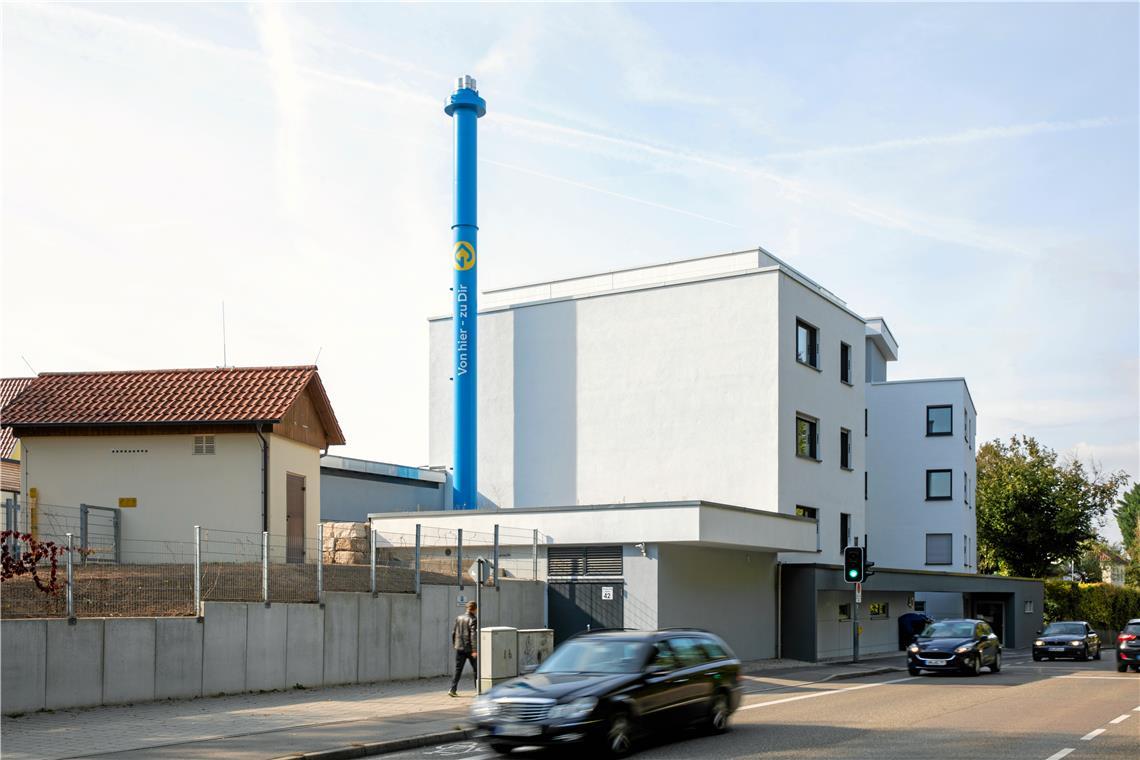Bald vielleicht drei Nahwärmenetze im Backnanger Stadtgebiet Im Blockheizkraftwerk an der Weissacher Straße wird Wärme für alle Gebäude auf dem ehemaligen Krankenhausareal erzeugt. Archivoto: Alexander Becher
