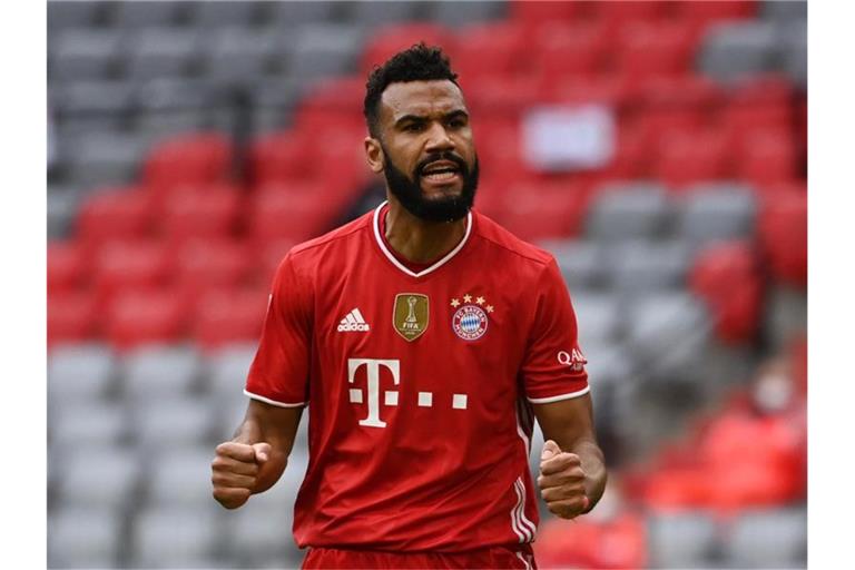 Im Bundesliga-Topspiel zwischen dem FC Bayern München und RB Leipzig ersetzt Eric Maxim Choupo-Moting den verletzten Robert Lewandowski. Foto: Sven Hoppe/dpa