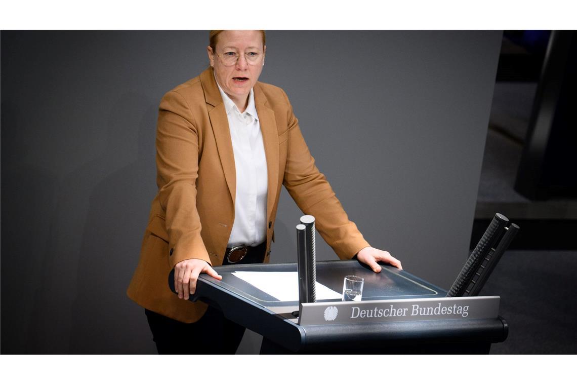 Im Bundestag argumentierte SPD-Frakionsvize Dagmar Schmidt für das Gesetz.