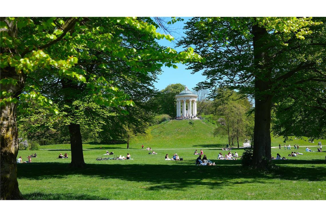 Im Englischen Garten soll es erhöhte Strahlung gegeben haben.