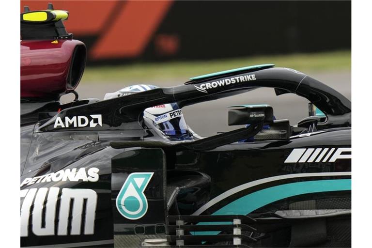 Im ersten Training Schnellster: Valtteri Bottas. Foto: Luca Bruno/AP/dpa