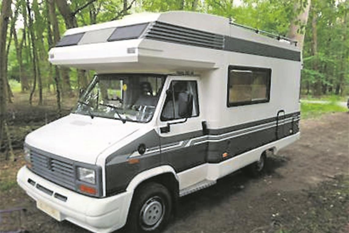 47-Jährige aus Aspach entführt Im Fall der vermissten Pflegekraft aus Aspach gibt es neue Spuren Mit diesem Wohnmobil soll die 47-Jährige entführt worden sein. Foto: Polizei