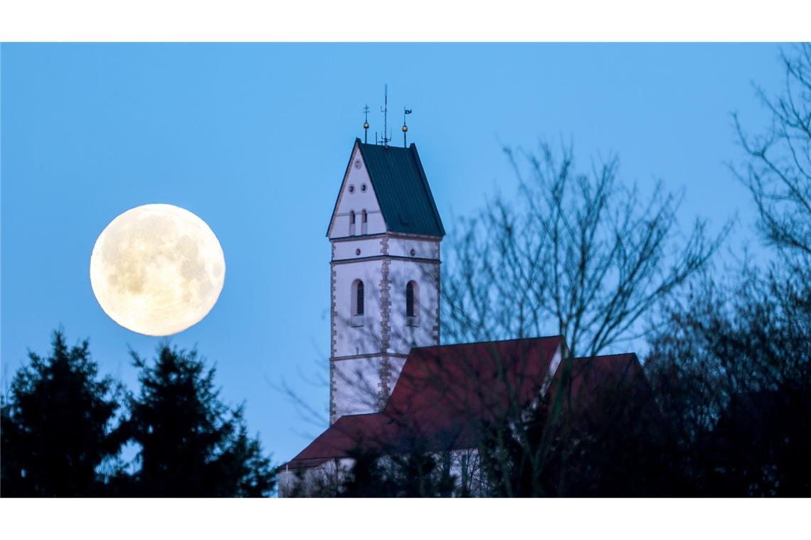 Im Februar ist der Schneemond über Baden-Württemberg zu sehen. (Symbolbild)