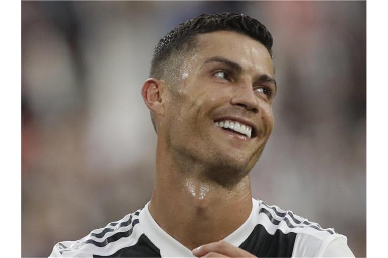Im Final Four der Nations League spielen Cristiano Ronaldo und Co. um den Premieren-Titel. Foto: Luca Bruno/AP via ANSA