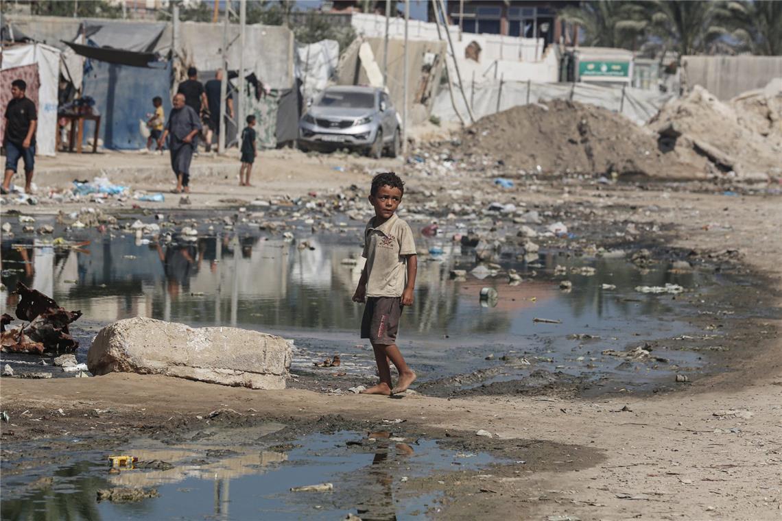 Israels Armee erklärt weitere Hamas-Geisel für tot Im Gazastreifen ist nach palästinensischen Angaben ein erster Fall von Kinderlähmung aufgetreten (Archivfoto).