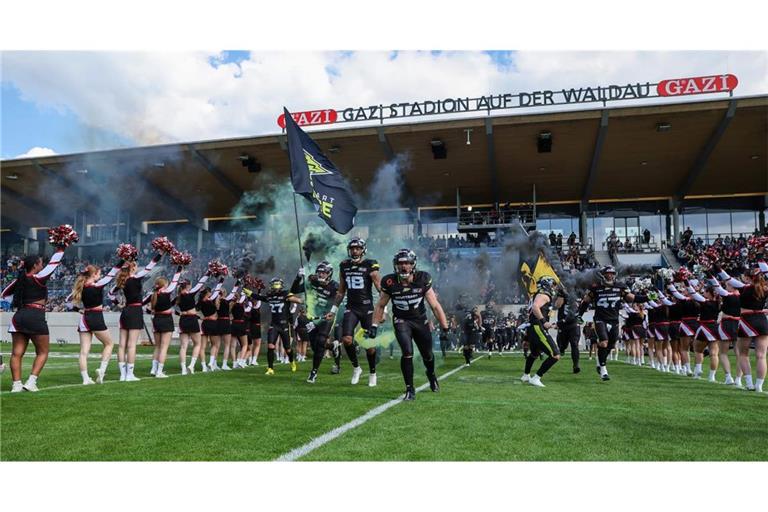 Im Gazi-Stadion tritt die Stuttgart Surge am Sonntag gegen die Munich Ravens an.