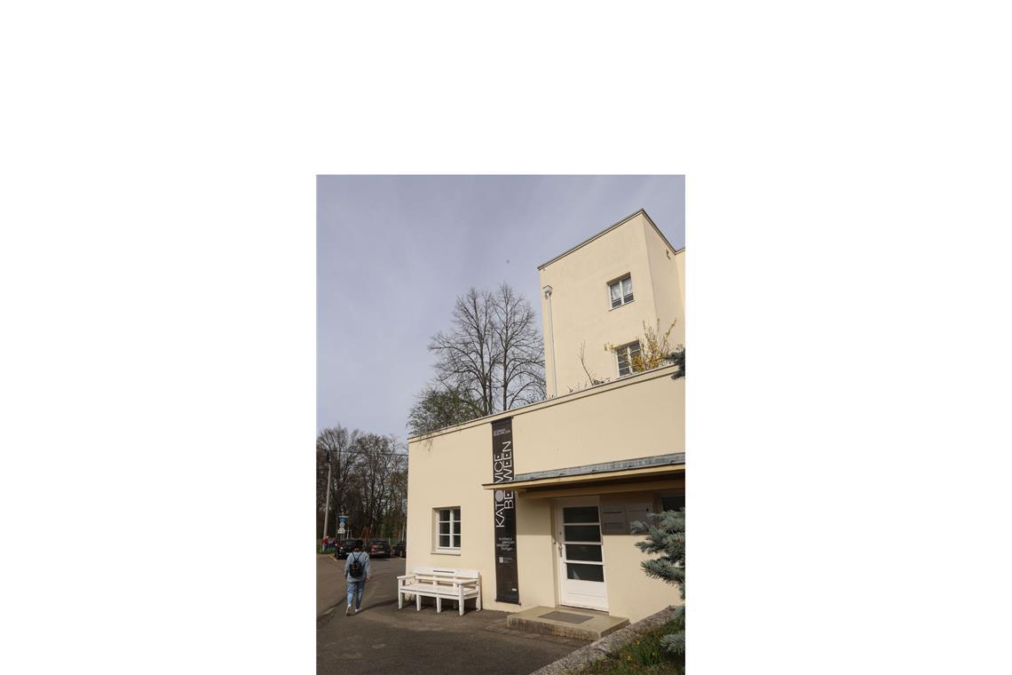 Im Gebäude von Architekt Peter Behrens ist die Architekturgalerie untergebracht.