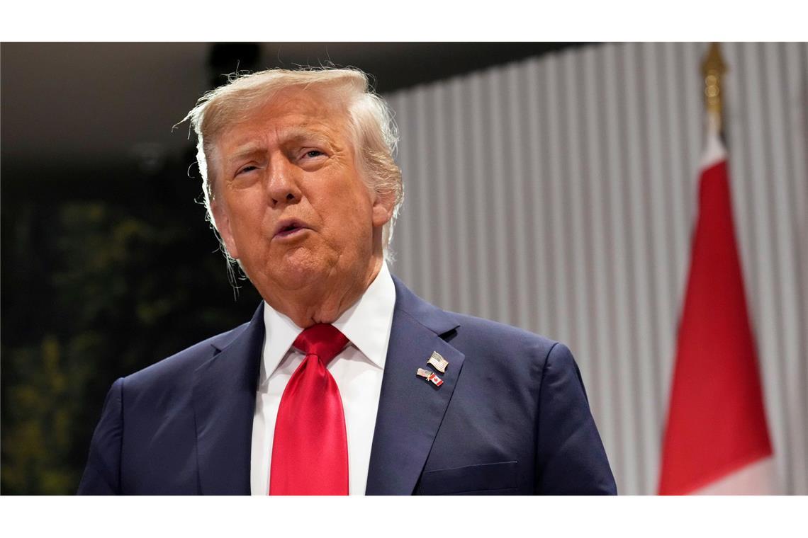 Trump: Iran signalisiert Gesprächsbereitschaft Im Iran-Israel-Konflikt sieht Donald Trump auf der Seite Teherans Bereitschaft zu Gesprächen.