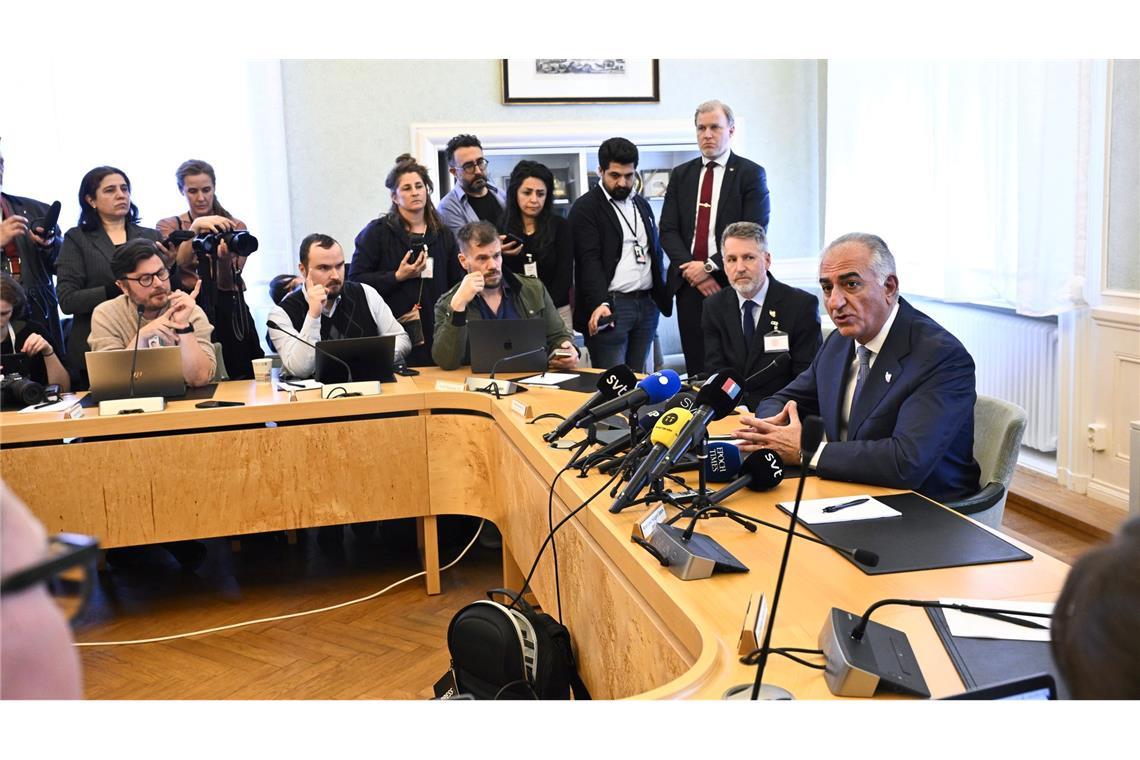 Im Iran und im Ausland bleibt Pahlavis Rolle umstritten. (Archivbild)