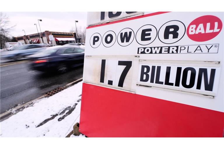 Im Jackpot des Lotteriespiels Powerball war ein unfassbare Summe.