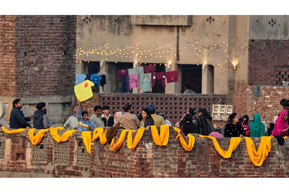 Im Jahr 2007 wurde das Festival "Basant" wegen vieler gefährlicher und teils tödlicher Zwischenfälle verboten (Archivbild)