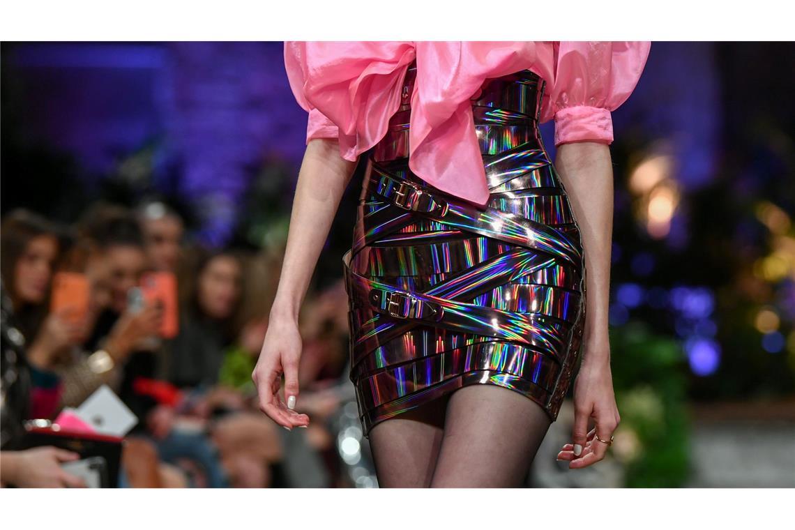 Im Jahr 2020 auf dem Laufsteg der Berliner Fashion Week.