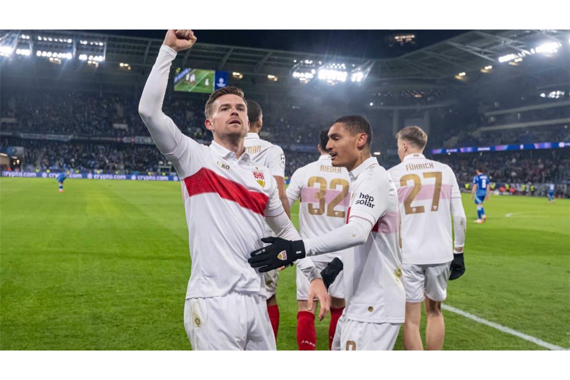 Im Januar 2025 gewann der VfB in Bratislava mit 3:1.