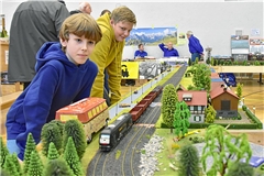 Im Januar haben die Modellbahntage der Backnanger Modellbahner in der Stadthalle stattgefunden. Archivfoto: Tobias Sellmaier