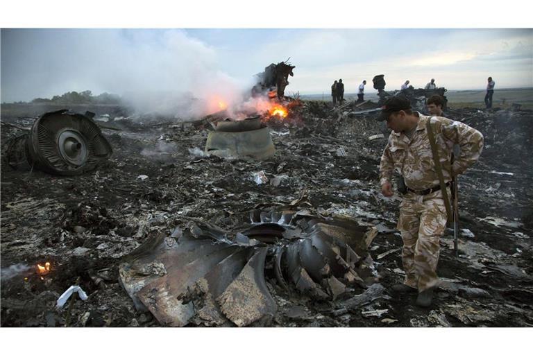 Im Juli 2014 starben 2098 Menschen nach dem Abschuss der MH17.