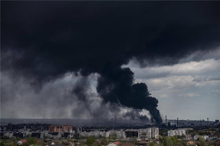 Im Krieg schwer getroffen – jetzt Schauplatz Moskauer Russifizierungspolitik: die ukrainische Stadt Mariupol.