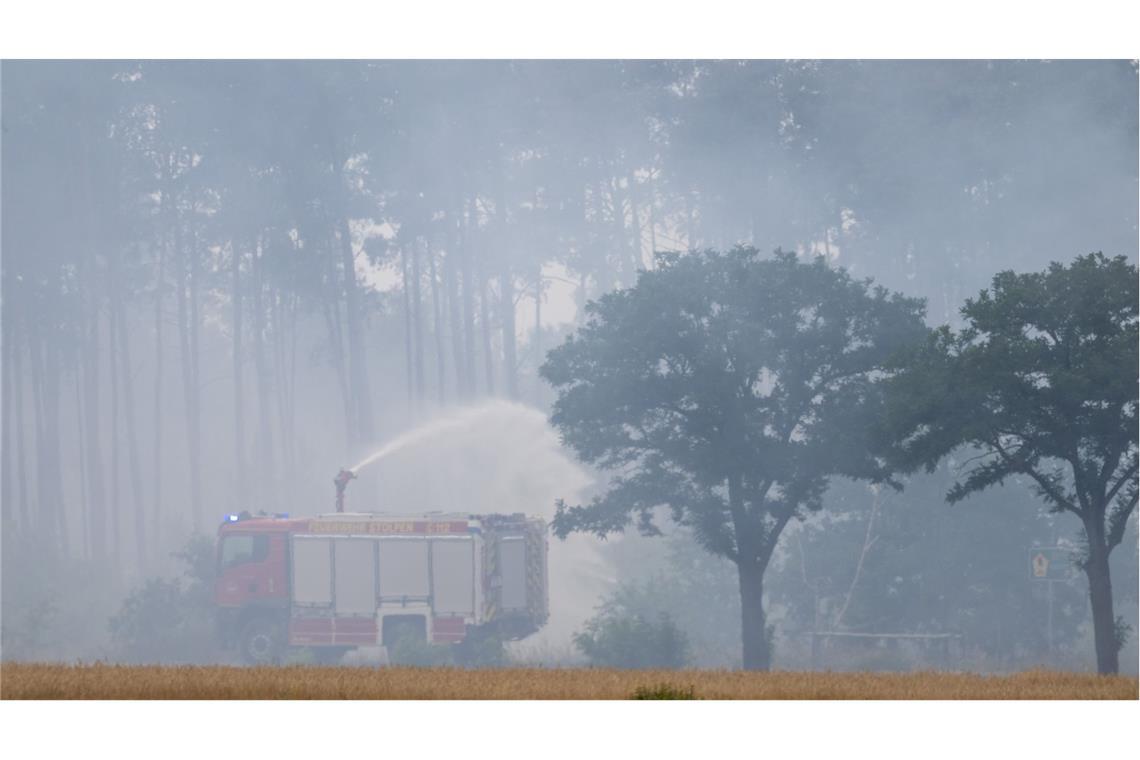 Katastrophenalarm in der Gohrischheide wird aufgehoben Im Landkreis Meißen gab es Entwarnung.