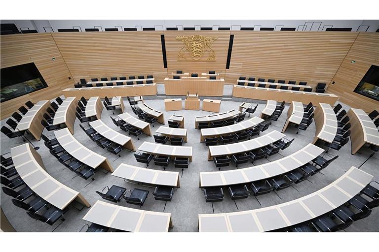 Im Landtag taucht ein Stimmzettel mit einem Hakenkreuz auf. (Symbolbild)