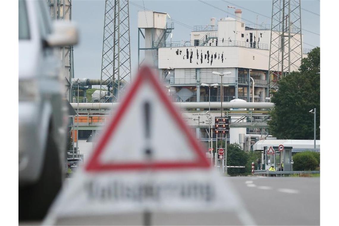 Chempark-Explosion: Abfälle aus Agrar-Chemie-Produktion