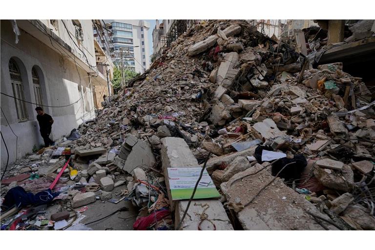 Im Libanon sollen für zehn Tage die Waffen ruhen.