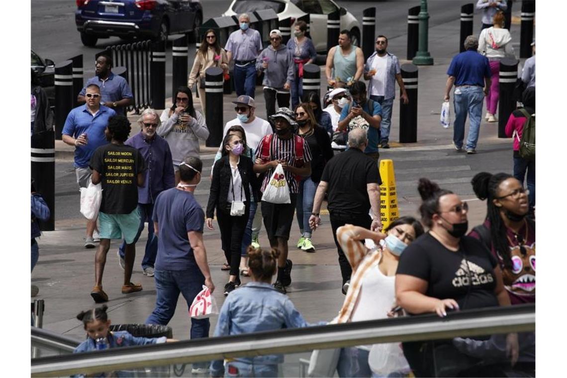 Im Mai hatte die CDC das Maskentragen für Geimpfte nicht mehr für notwendig gehalten. Foto: John Locher/AP/dpa