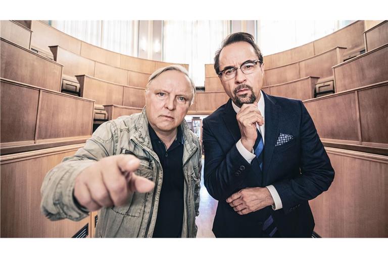 Im neuen „Tatort – Fiderallala“ werden Kriminalhauptkommissar Frank Thiel (Axel Prahl) und Professor Karl-Friedrich Boerne (Jan Josef Liefers) mit einem Fall unter Studierenden konfrontiert.