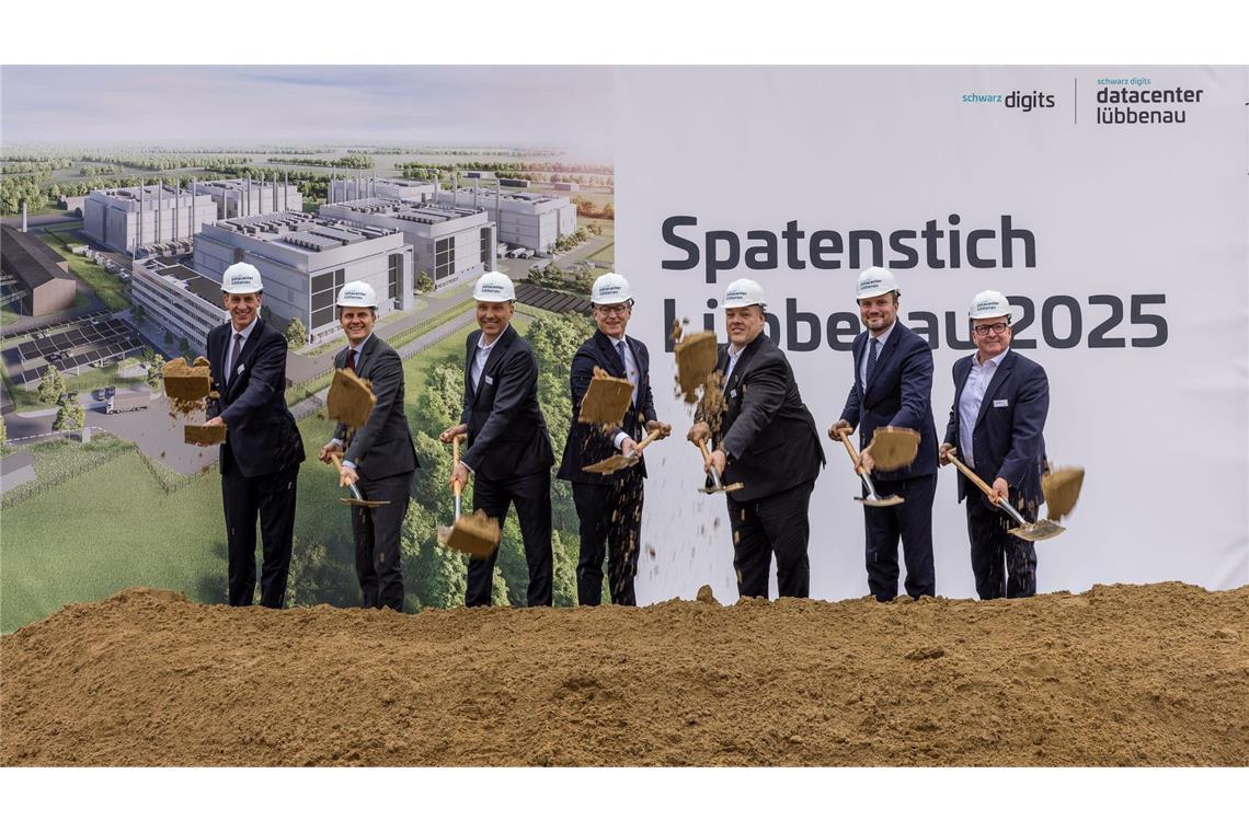 Im November war der Spatenstich für das Schwarz-Digits-Rechenzentrum. (Archiv)