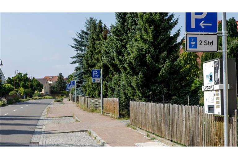 Im Örtchen Störmthal sind die Menschen verstimmt über eine Vielzahl von Parkschildern.