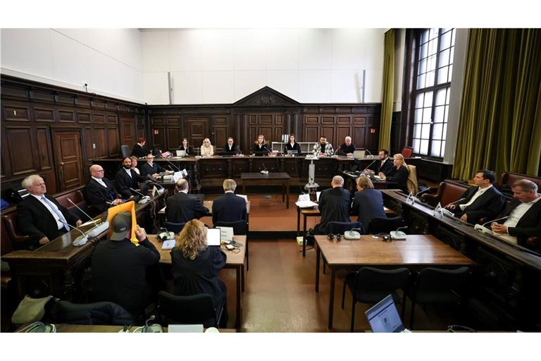 Im Prozess am Hamburger Landgericht wird der Vater der Block-Kinder befragt.