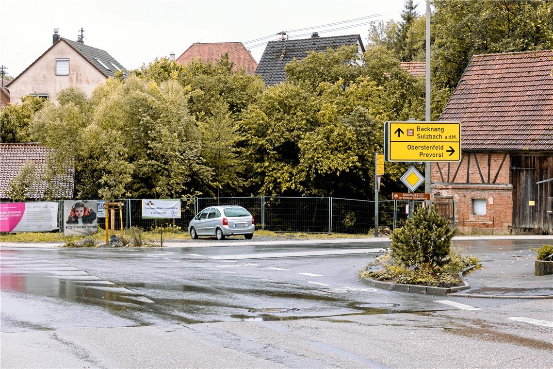 Einmütiges Votum für zweite Ortssanierung in Spiegelberg Im Rahmen der ersten Erneuerungsmaßnahme kaufte die Gemeinde Spiegelberg das ehemalige Hirsch-Grundstück an der Löwensteiner Straße. Dessen Reaktivierung ist nun über die Städtebauförderung im zweiten Sanierungsgebiet vorgesehen. Foto: Alexander Becher