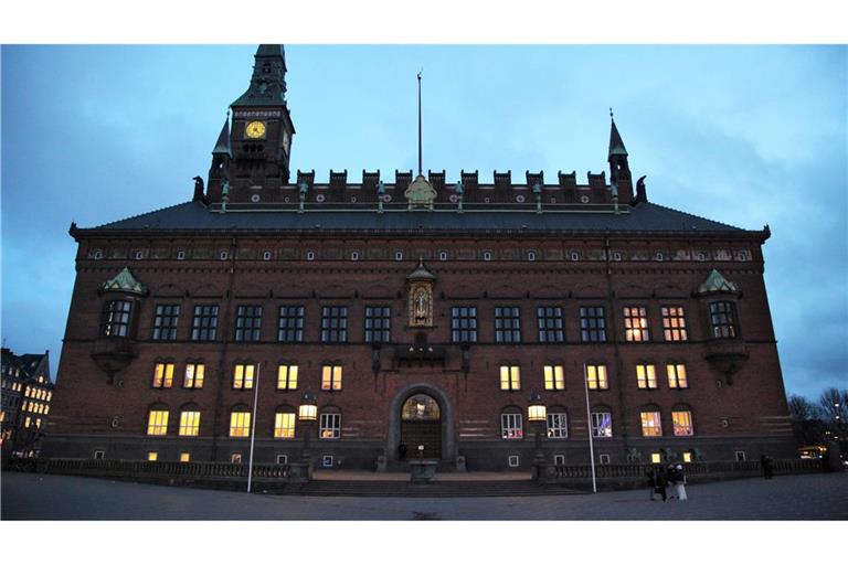 Im Rathaus von Kopenhagen wurde im vergangenen Jahr eine Rekordzahl an Eheschließungen verzeichnet. (Archivbild)
