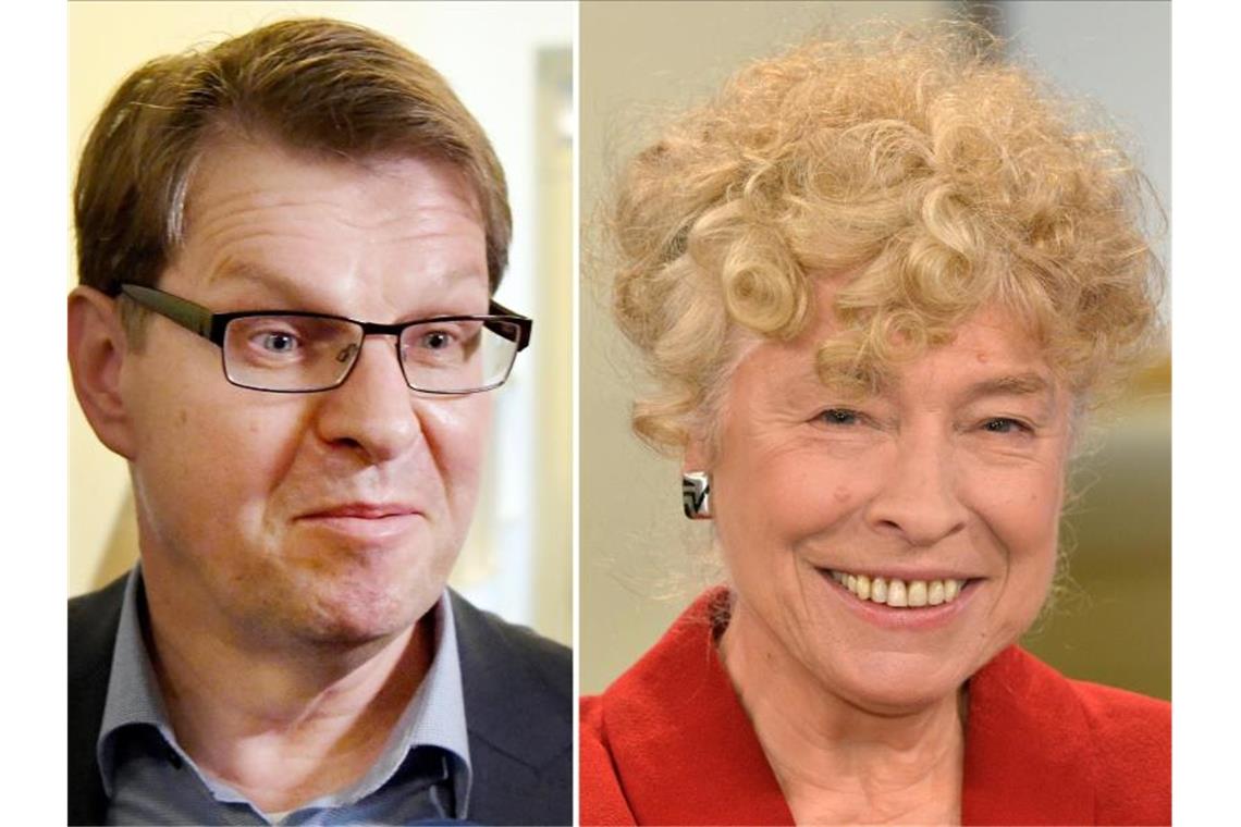 Im Rennen um den künftigen SPD-Vorsitz wollen sich die Vorsitzende der SPD-Grundwertekommission, Gesine Schwan, und Parteivize Ralf Stegner als Duo bewerben. Foto: Rehder/Schindler