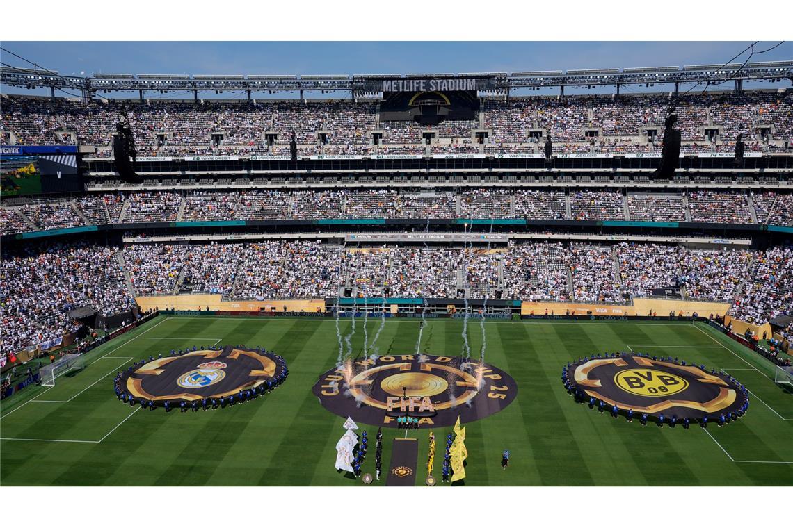Das Finale der Club-WM als Show-Act mit Trump Im riesigen MetLife Stadium wird der Club-Weltmeister gekürt.