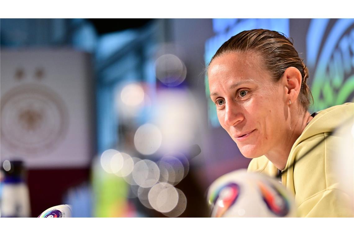 Torfrau Berger: Für den Opa bis ins EM-Finale Im Scheinwerferlicht: Nationaltorhüterin Ann-Katrin Berger.
