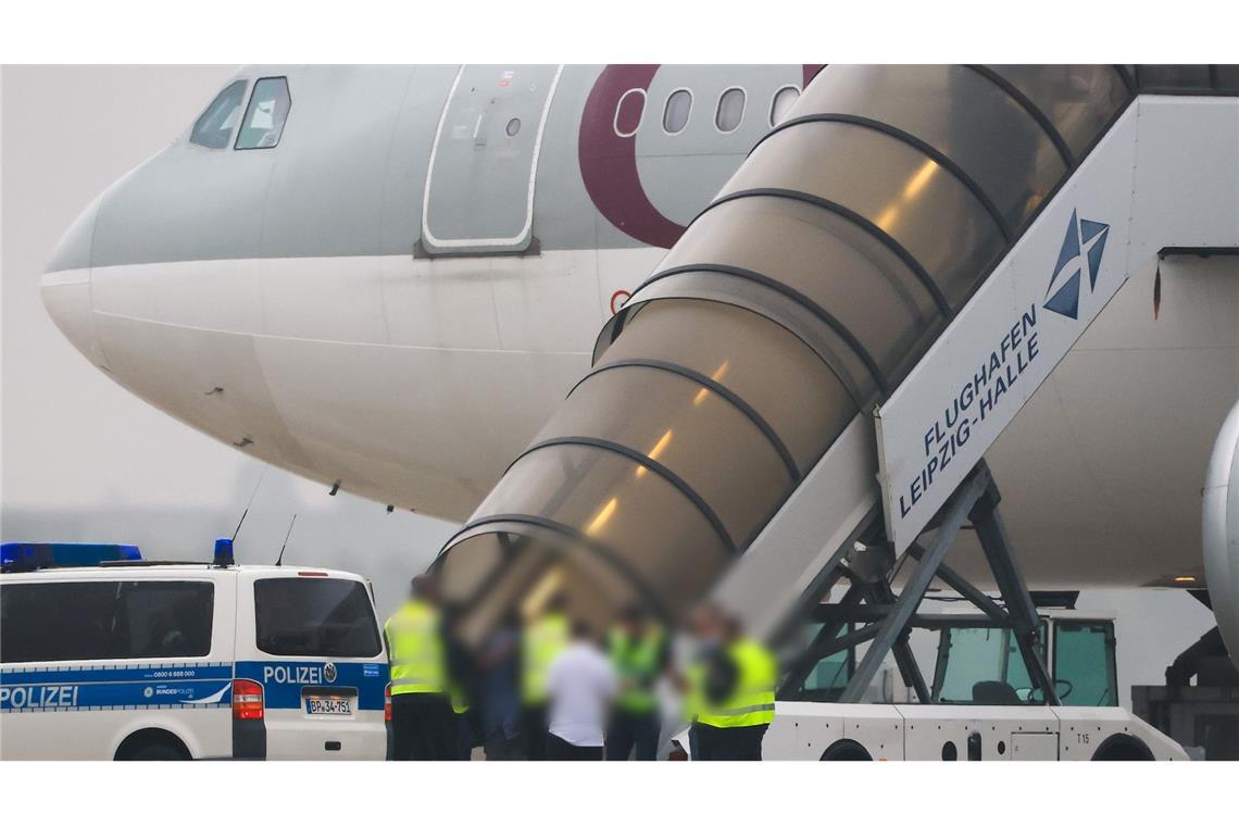 Im September gab es einen Abschiebeflug von Leipzig/Halle aus nach Afghanistan. (Archivfoto)