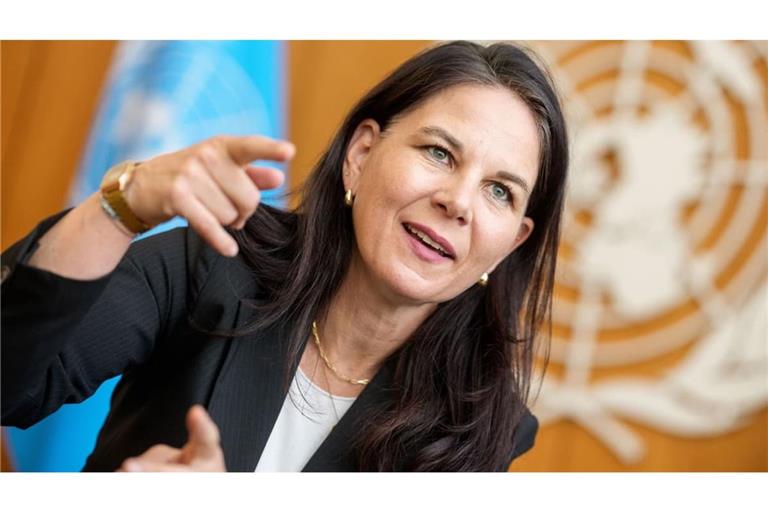 Im September läuft Baerbocks Amtszeit als Präsidentin der UN-Generalversammlung aus.