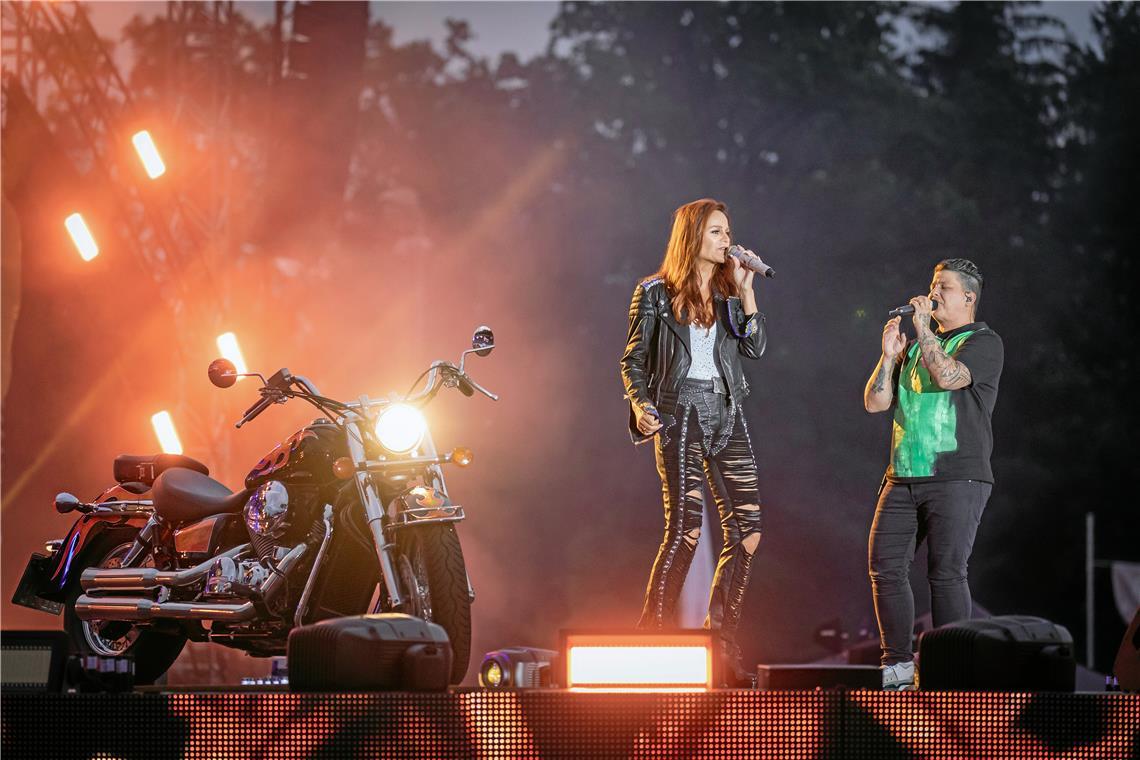 Im Sommer 2022 feiert Andrea Berg in Aspach ihr 30-jähriges Bühnenjubiläum mit z...