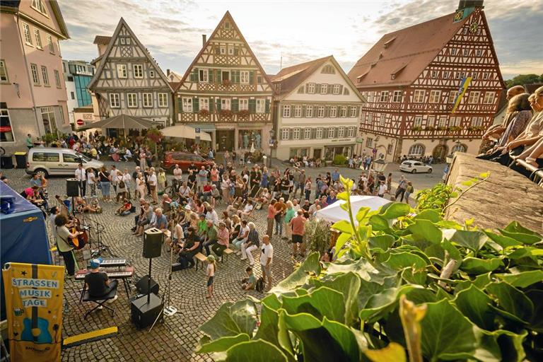 Im vergangenen Jahr startete die Reihe am Marktplatz, in diesem Jahr findet der Auftakt am Obstmarkt statt. Archivbild: Alexander Becher