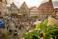 Im vergangenen Jahr startete die Reihe am Marktplatz, in diesem Jahr findet der Auftakt am Obstmarkt statt. Archivbild: Alexander Becher