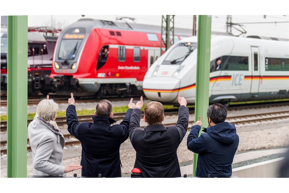 Bahn plant mit längerer Generalsanierung bis 2035 Im vergangenen Jahr wurde bereits die Riedbahn nach dem neuen Konzept saniert. (Archivbild)