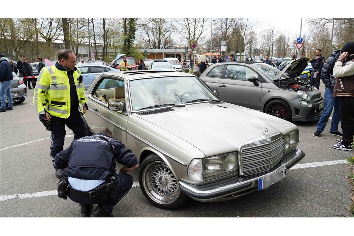 Im Vergleich dazu wirkte dieser Mercedes fast schon dezent.