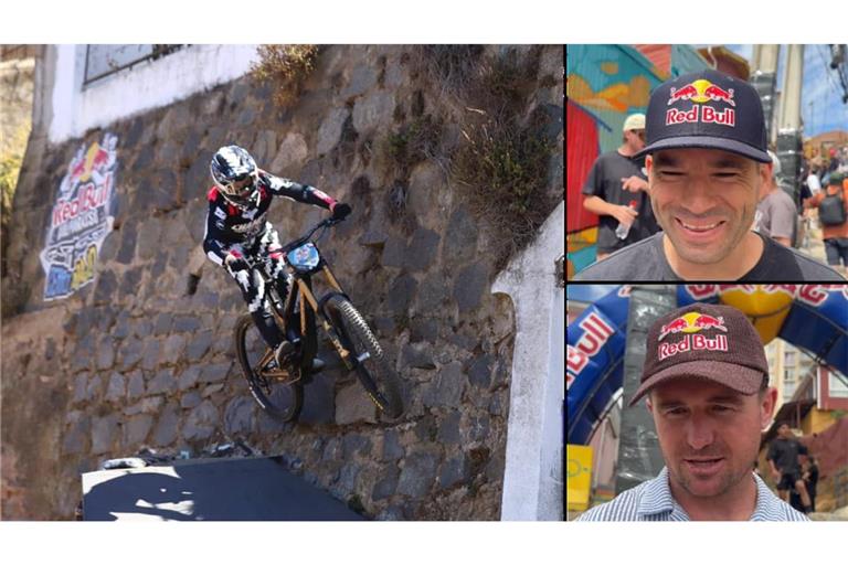 Im Vorfeld zum Red Bull Stuttgart Cerro Abajo versuchen fünf Athleten in einem Instagram-Video schwäbisch zu sprechen. Unter anderem der Tscheche Tomas Slavik (oben) und der Neuseeländer Brook Macdonald.