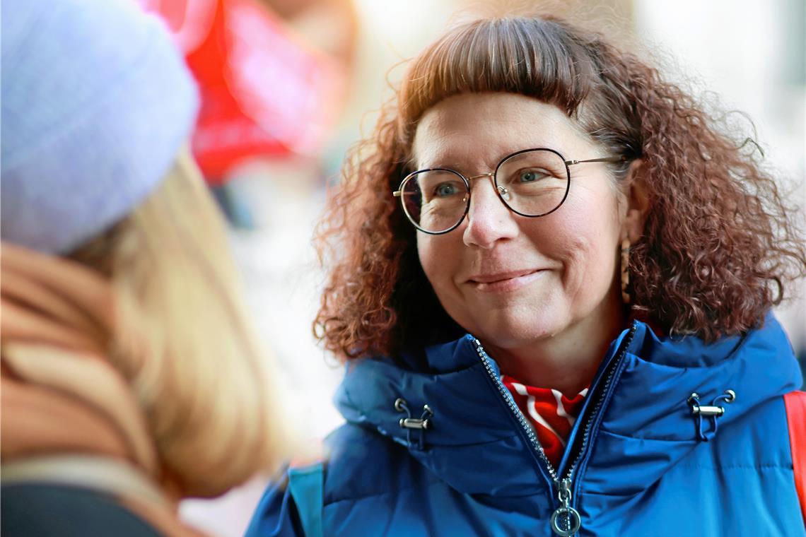 Im Wahlkampf setzt Simone Kirschbaum vor allem auf direkte Gespräche. Foto: privat