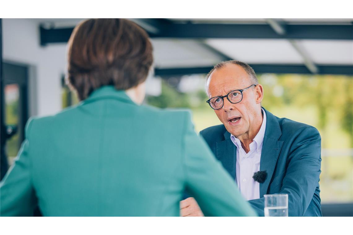 „Es clasht nicht in der Koalition“ Im ZDF-Sommerinterview zeigte sich Friedrich Merz optimistisch – reagierte aber gereizt auf Kritik.