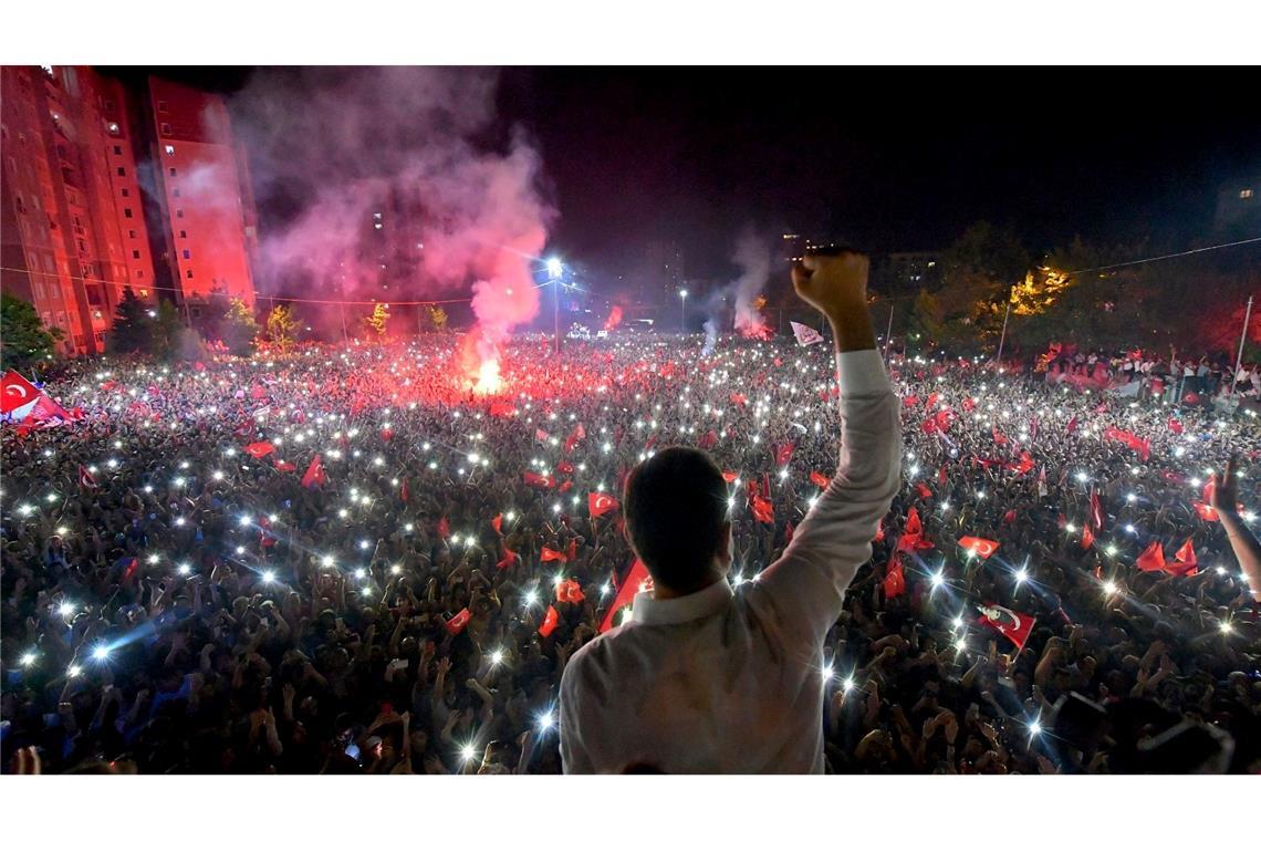 Imamoglus Sieg bei der Bürgermeisterwahl in Istanbul 2019 war ein Dämpfer für Präsident Erdogan. (Archivbild)
